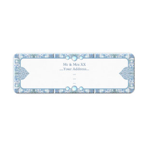 Ceramic Lace Light Blue Label