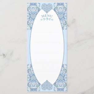 Ceramic Lace Light Blue Menu