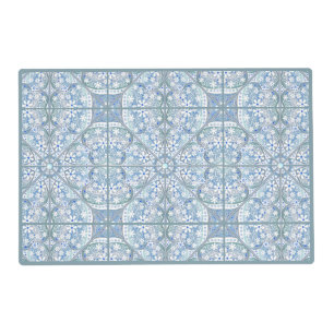 Ceramic Lace Light Blue Placemat
