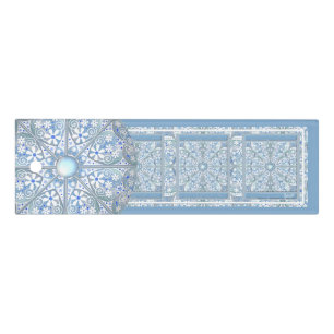 Ceramic Lace light blue Ruler