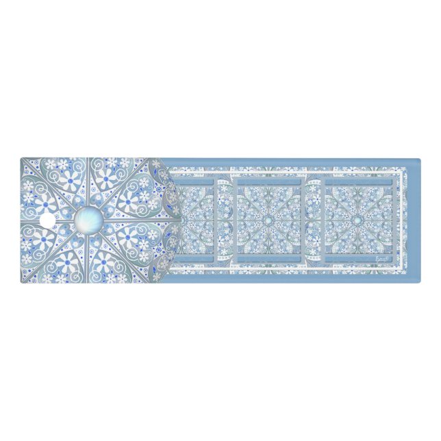 Ceramic Lace light blue Ruler (Front)