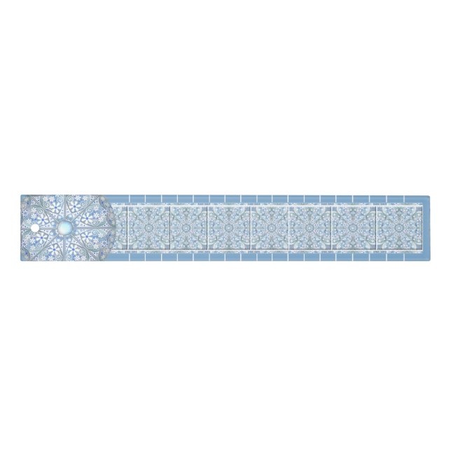 Ceramic Lace light blue Ruler (Front)