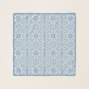 Ceramic Lace light blue Scarf