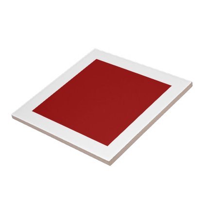 Ceramic Maroon Tile by Janz 4.25x4.25