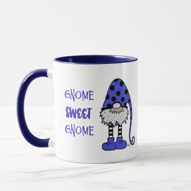 Ceramic Mug - Whimsical Gnome (Left)