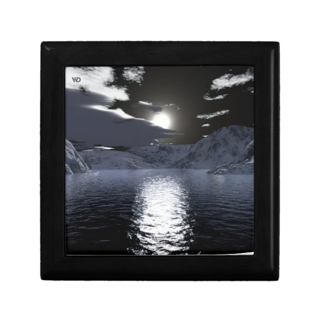Ceramic Mug with a Stunning Night View Design – El Gift Box (Front)