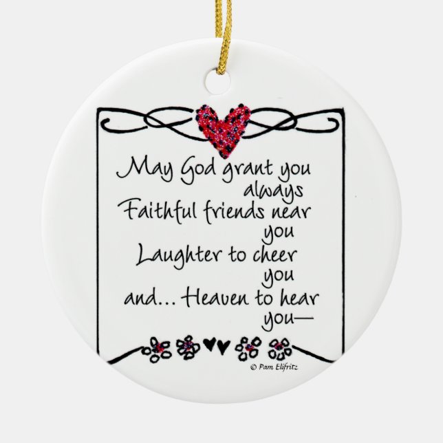 Ceramic Ornament (Front)