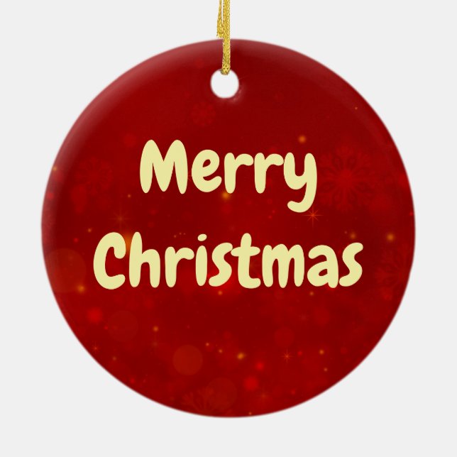Ceramic Ornament (Back)