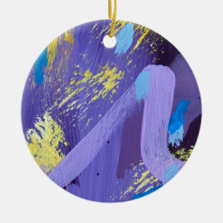 Ceramic Ornament in Sparkler Design