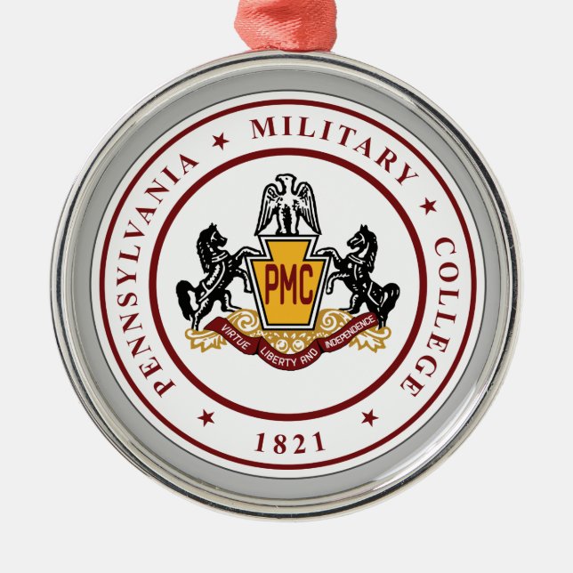 + Ceramic Ornament w/PMC Seal Logo (Front)