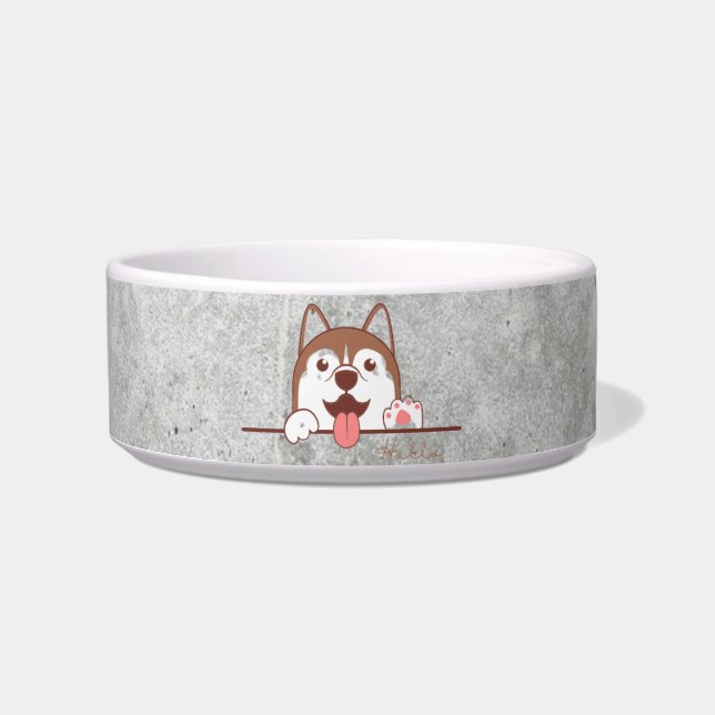 Ceramic pet bowl (Front)