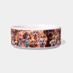 Ceramic Pet Bowl<br><div class="desc">A disney pixar inspired movie poster 3d render,  cinematic with a lot of baby dogs in an enchanted garden. With pink hues. The scene should be in pixar's digital art style,  emphasizing the characters expressions,  bright colors,  and detailed characteristics of their animations.</div>