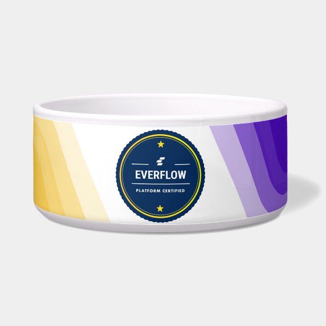 Ceramic Pet Bowl (Front)