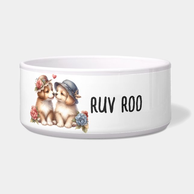 Ceramic Pet Bowl (Front)