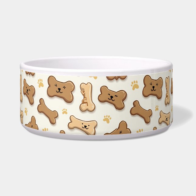 Ceramic Pet Bowl (Front)