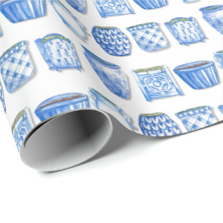 Ceramic Planters Wrapping Paper