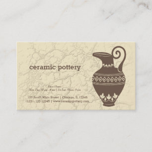 Ceramic Pottery Business Card
