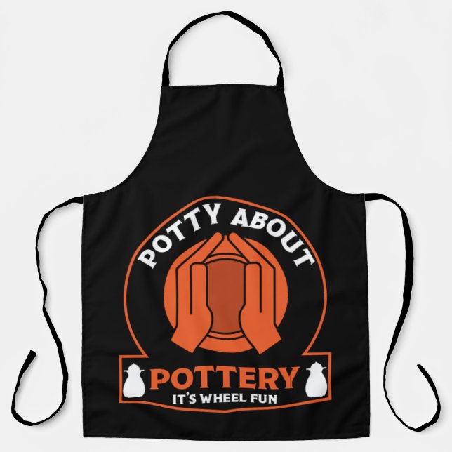 Ceramic Pottery Maker Apron (Front)