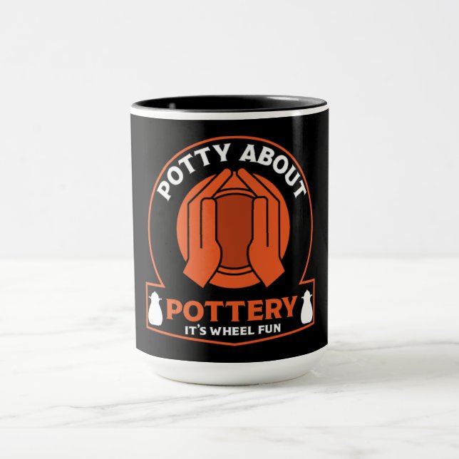 Ceramic Pottery Maker Mug (Center)