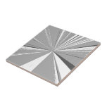 Ceramic Silver Tile by Janz 4.25x4.25