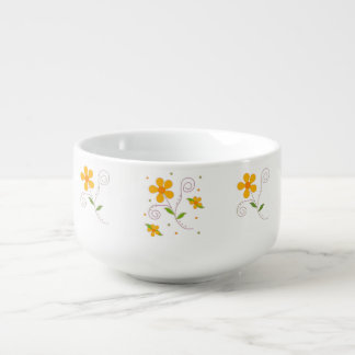 Ceramic soup bowl. soup mug