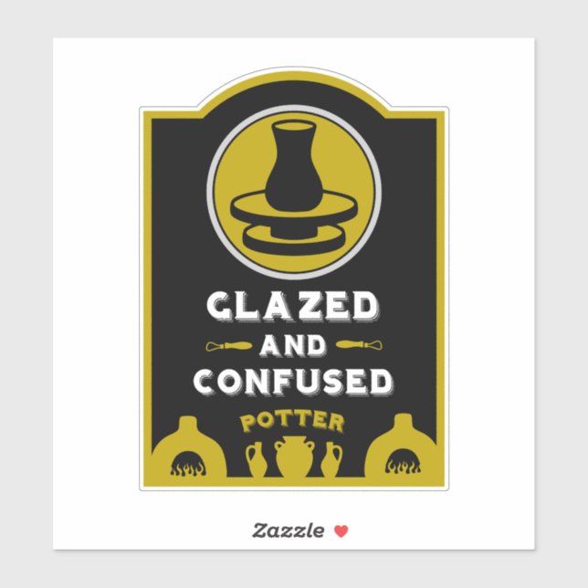 Ceramic Studio Potter Sticker (Sheet)