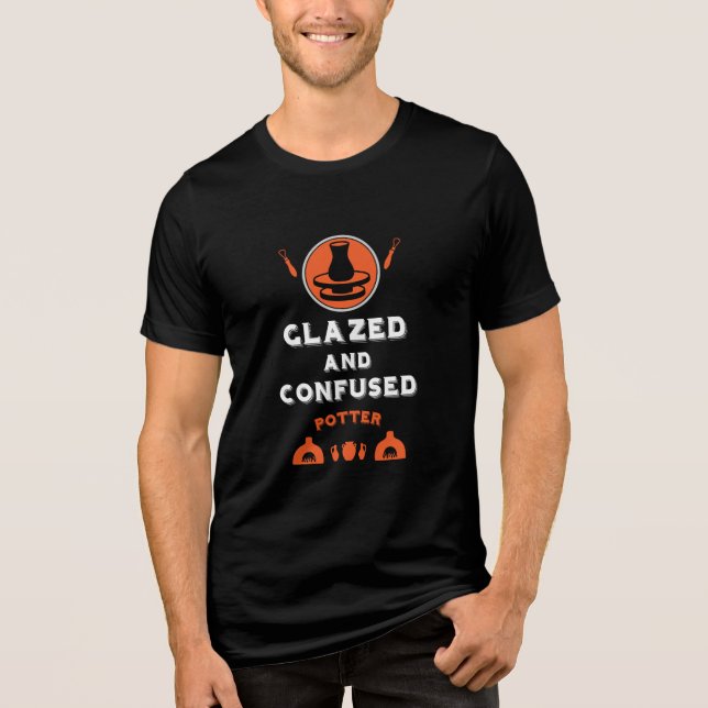 Ceramic Studio Potter Tri-Blend Shirt (Front)