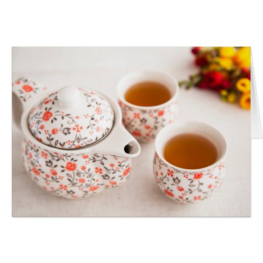 Ceramic Tea Set (Front Horizontal)