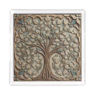 Ceramic Tile Acrylic Tray