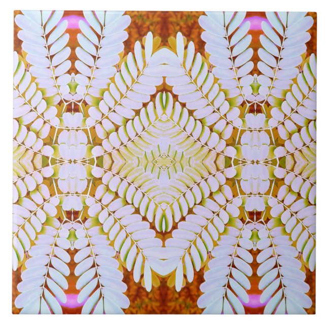 Ceramic Tile, An elegant floral classic design  Ceramic Tile (Front)