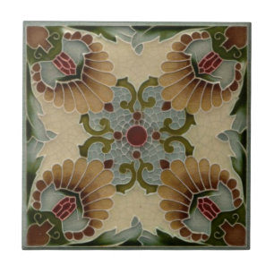 Ceramic Tile - Antique Tiles Art Nouveau