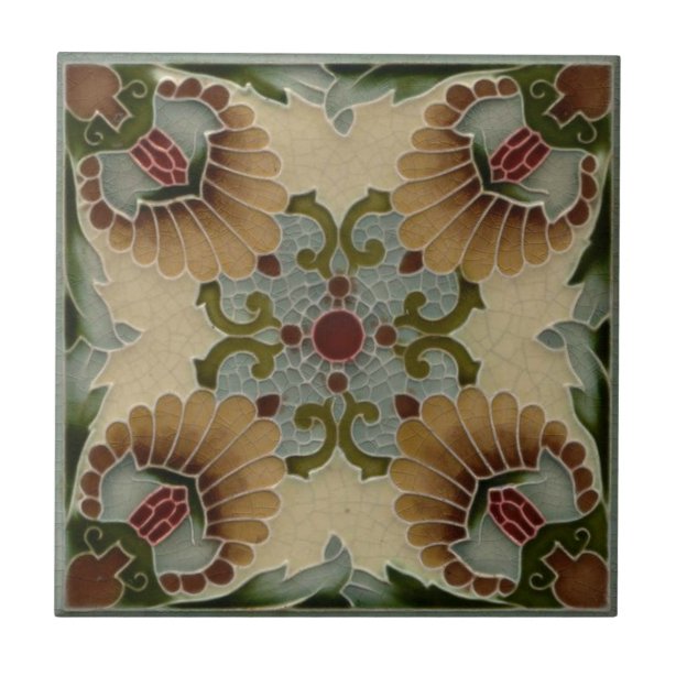 4x4 Decorative Ceramic Tiles Zazzle   Ceramic Tile Antique Tiles Art Nouveau R96f7d1a3c02b402d823aa6b4ab7a031d Agtk1 8byvr 614 