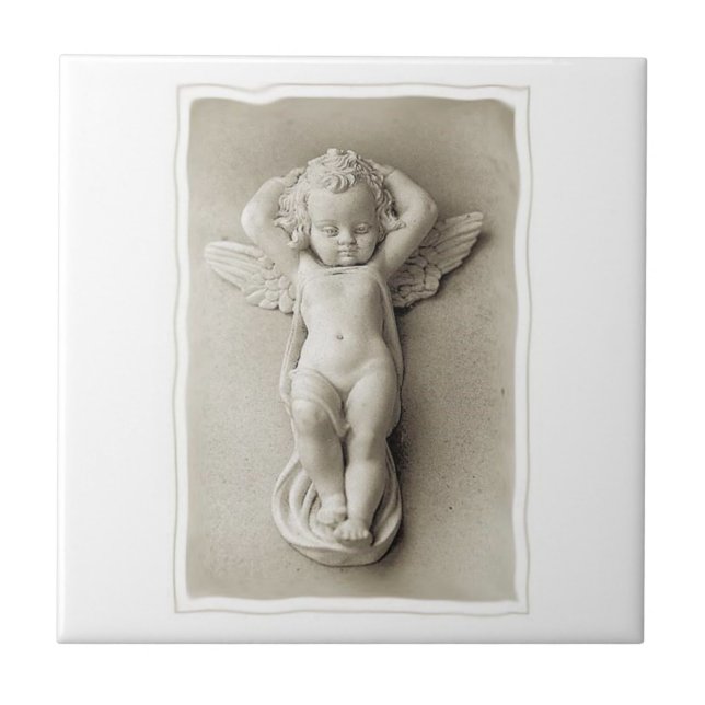 Ceramic Tile  Baby Angel (Front)