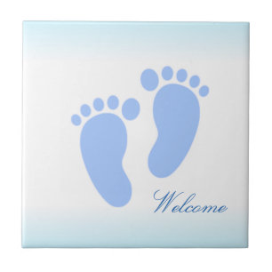 Ceramic Tile Baby Welcome