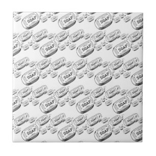 Ceramic Tile Bathroom Soap