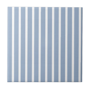 Ceramic Tile Blue Stripe