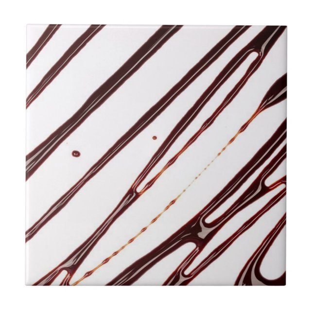 Ceramic Tile Chocolate Fudge  (Front)