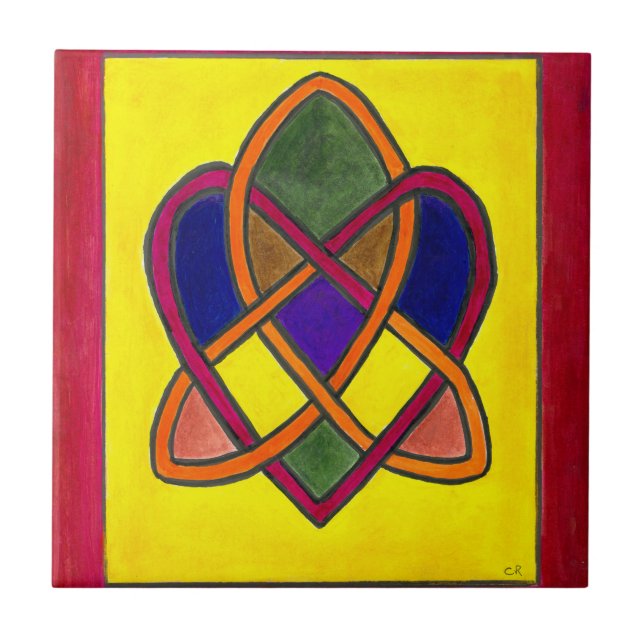 Ceramic tile Coaster (Front)