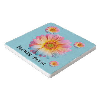 Ceramic Tile Coaster (Flower Day's)