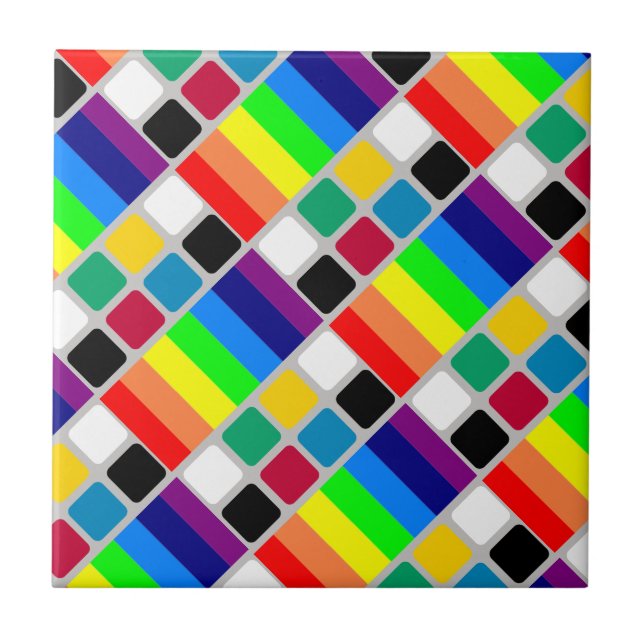 Ceramic Tile Colorful Colors (Front)