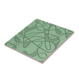 Ceramic Tile: CONTEMPO - SEAFOAM GREEN Tile