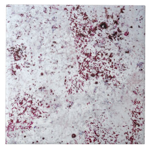 Ceramic Tile - Damaged Paint Affect Red Wine