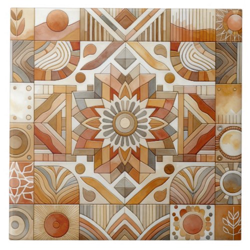 Ceramic Tile Desert Colors