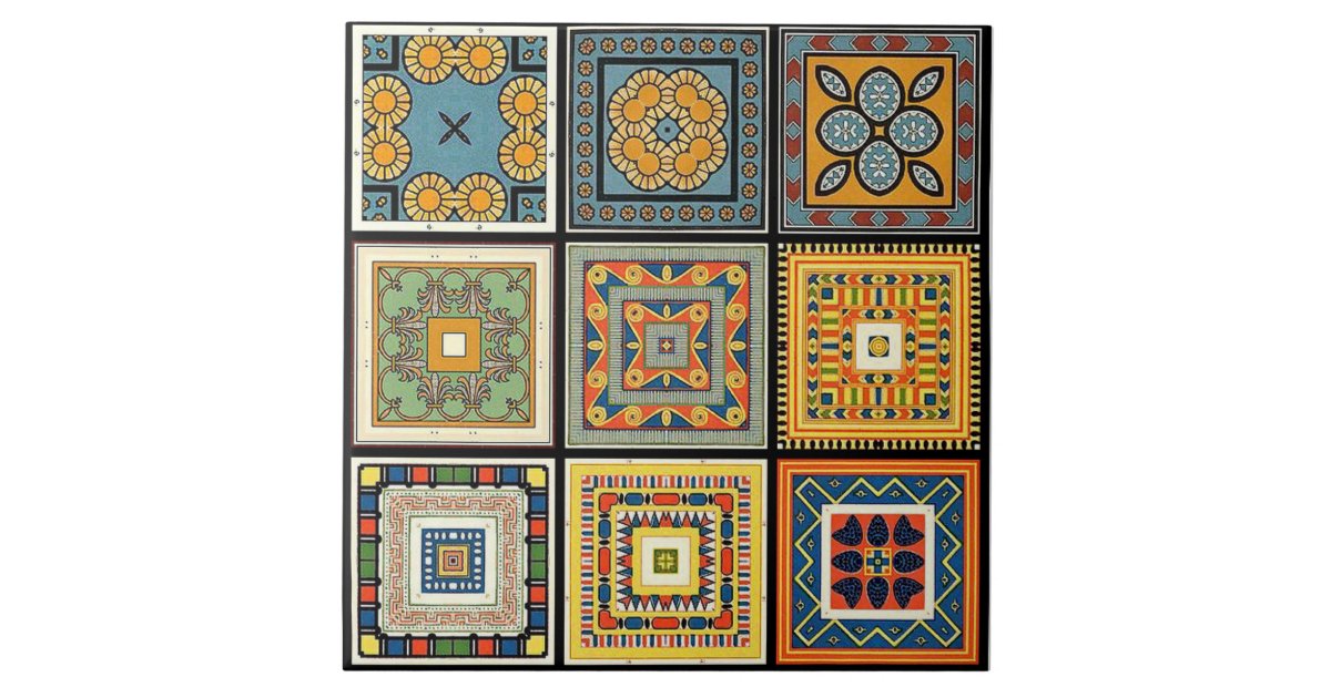 Ceramic Tile Egyptian Patterns Zazzle