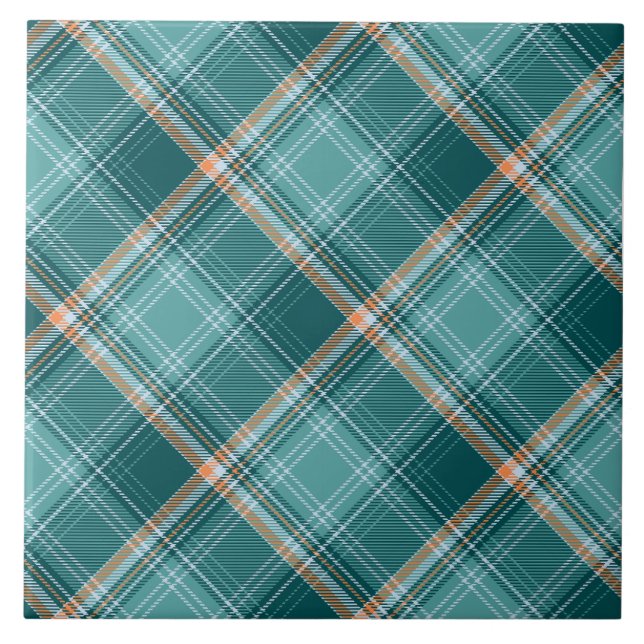 Ceramic Tile Eire Plaid (Front)