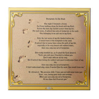 Ceramic Tile Footprints In The Sand Sober Champion