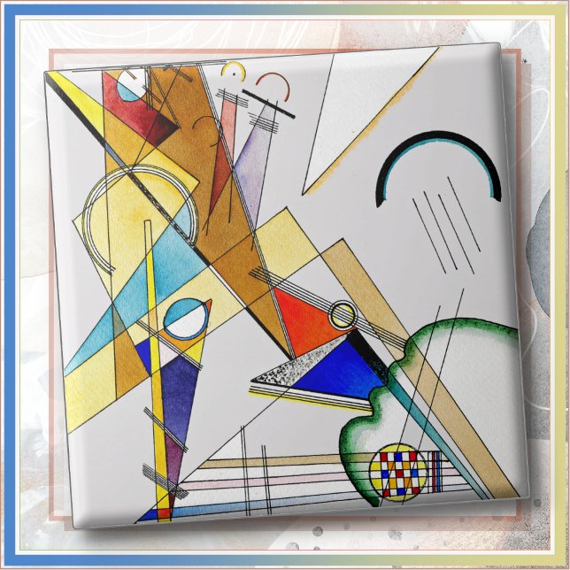 CERAMIC TILE - "Gewebe" - Wassily Kandinsky (Creator Uploaded)