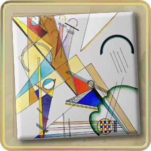 CERAMIC TILE - "Gewebe" - Wassily Kandinsky