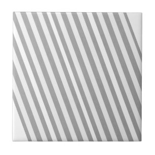 Ceramic Tile Gray Stripe