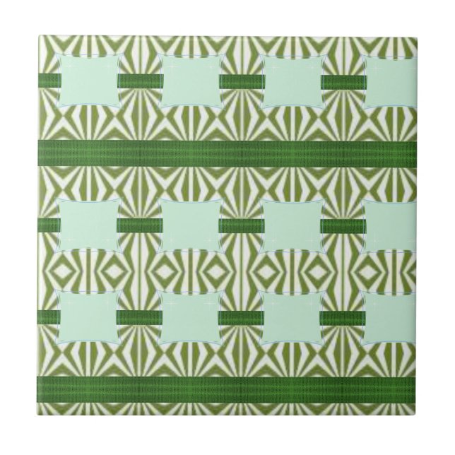 Ceramic Tile Green (Front)